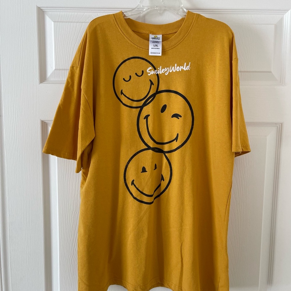 Smiley Face Target Graphic Tee